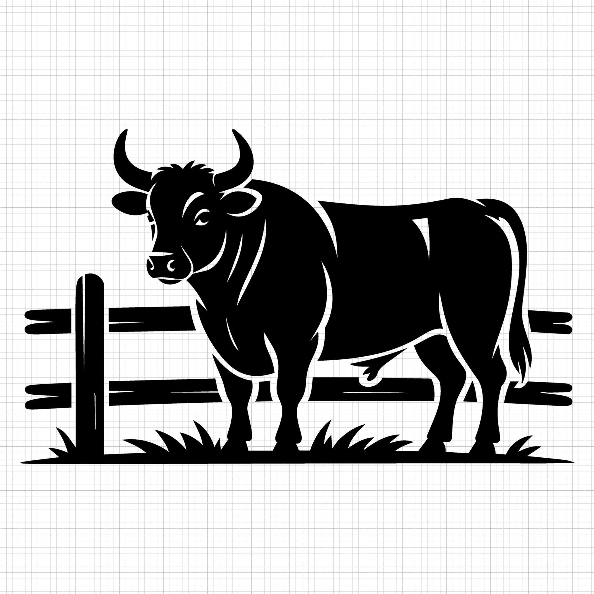 Bull SVG File - Craft House SVG