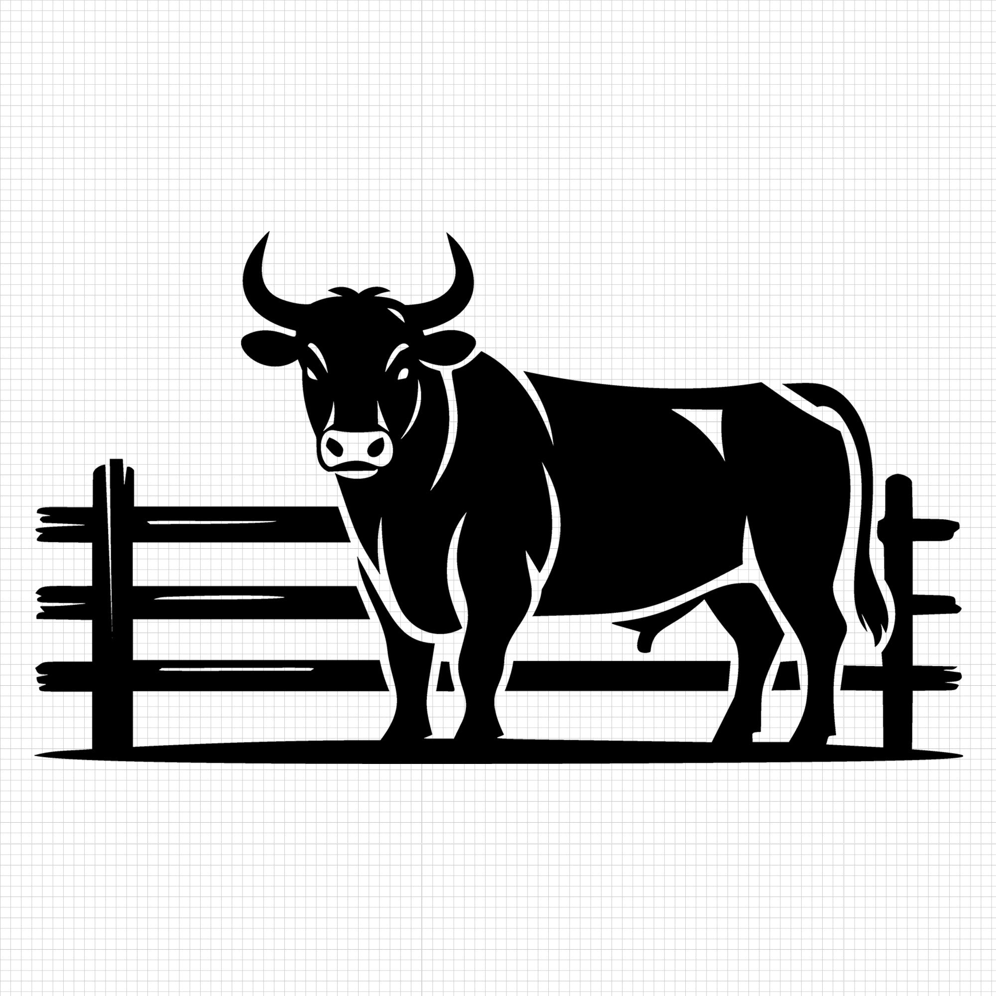 Bull SVG File - Craft House SVG
