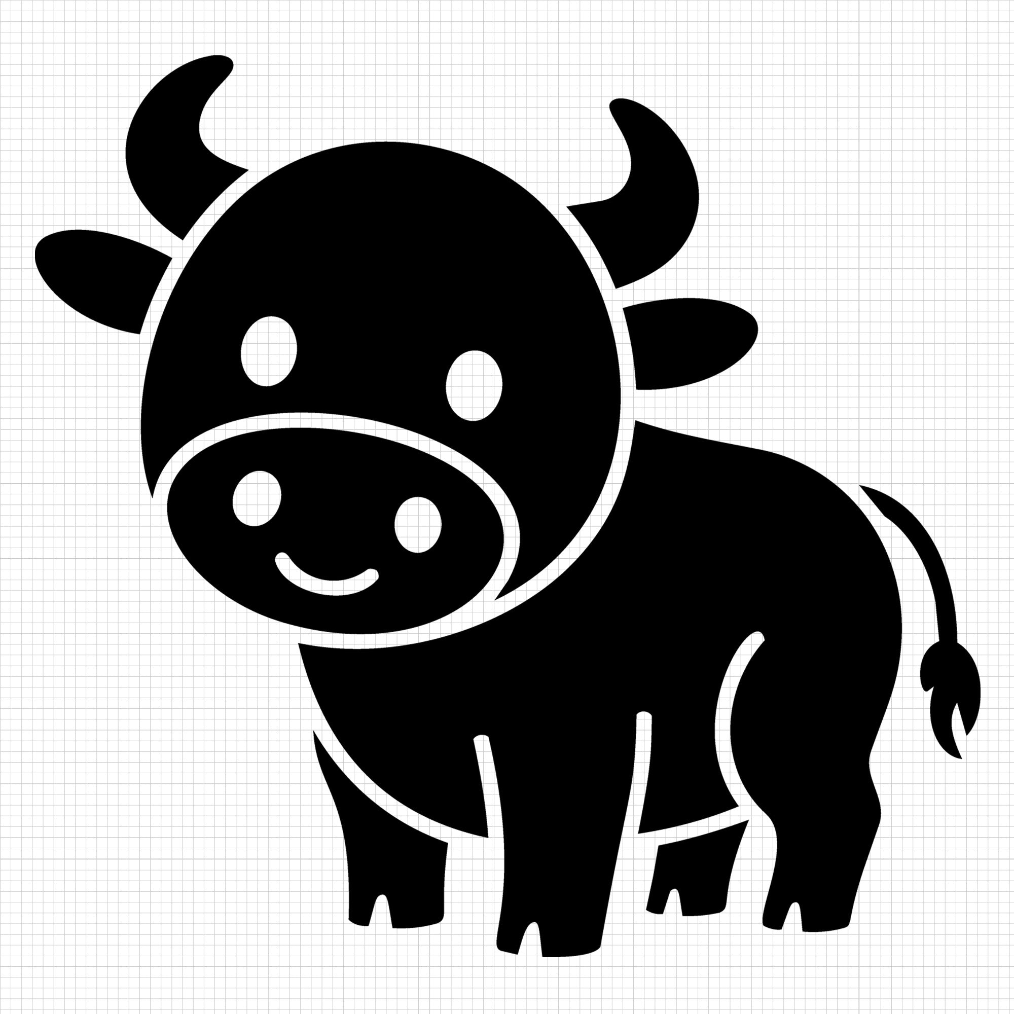 Bull SVG File - Craft House SVG