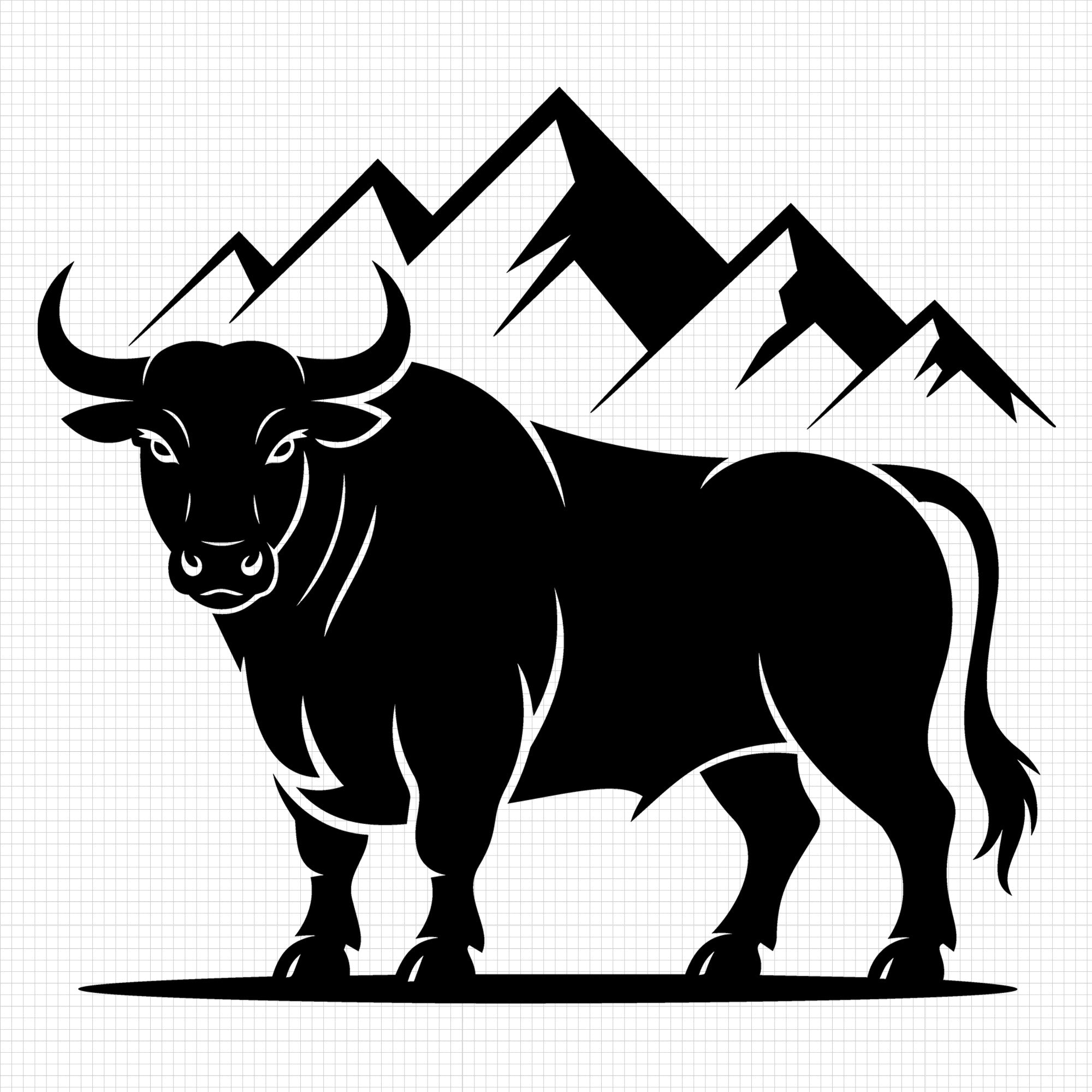 Bull SVG File - Craft House SVG