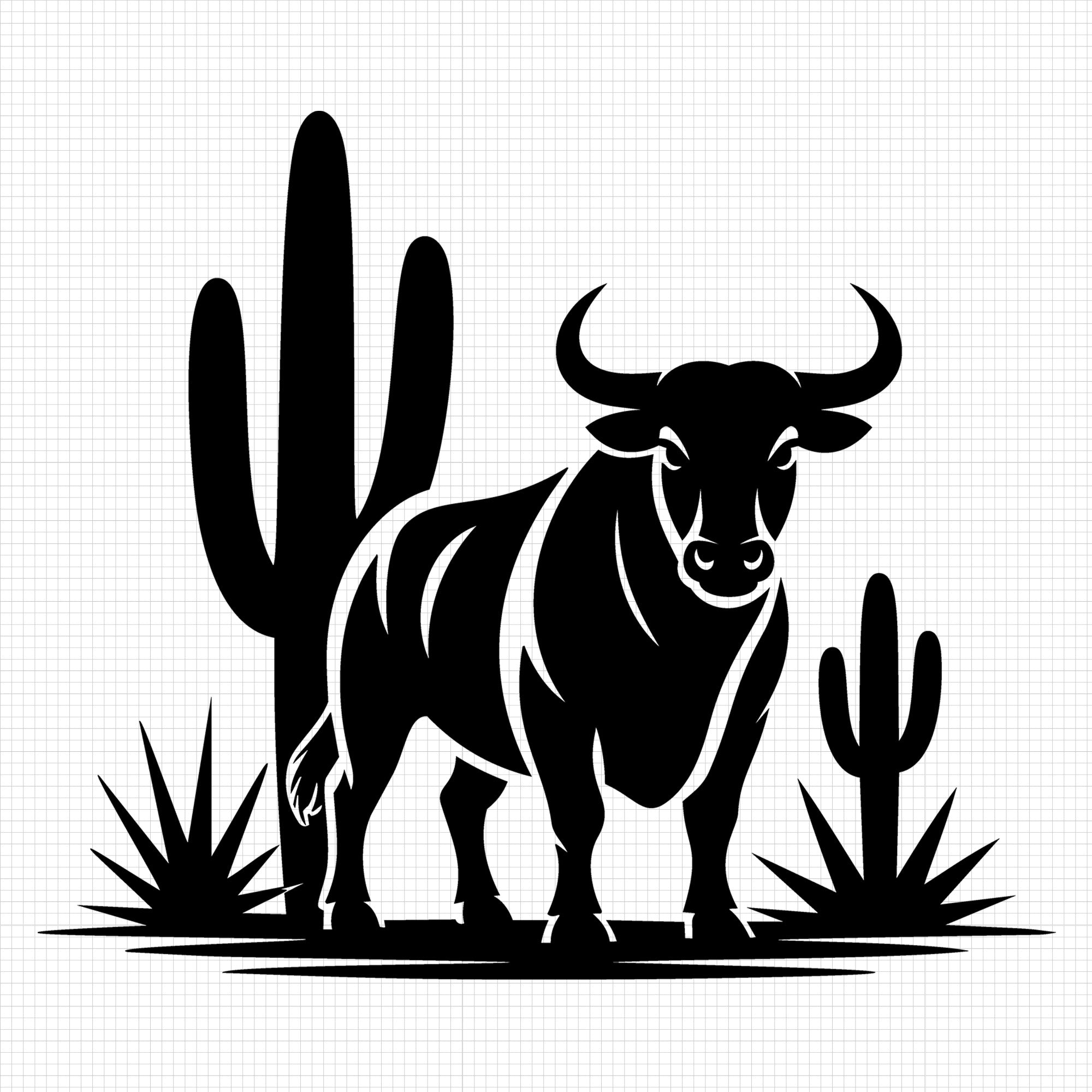 Bull SVG File - Craft House SVG