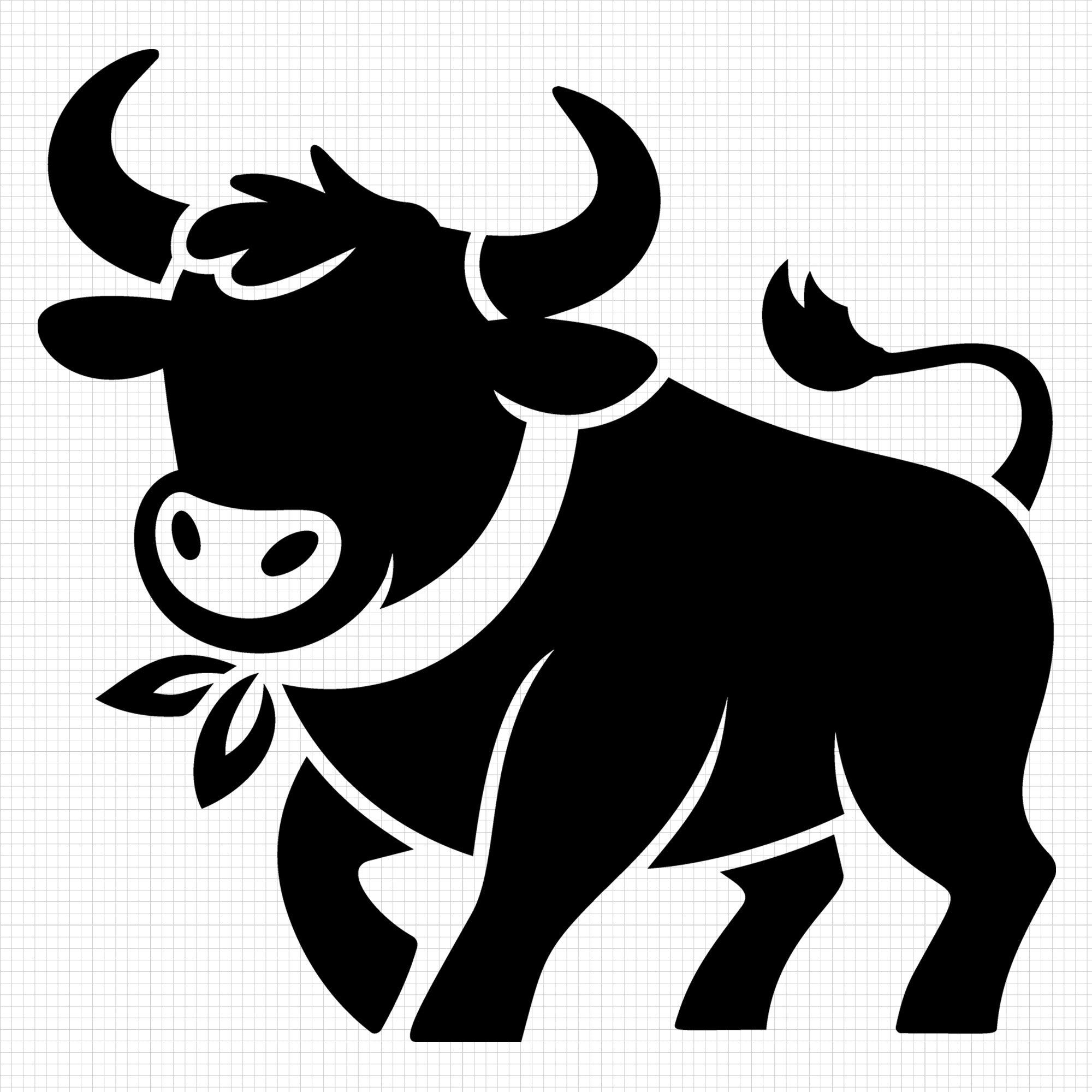 Bull SVG File - Craft House SVG