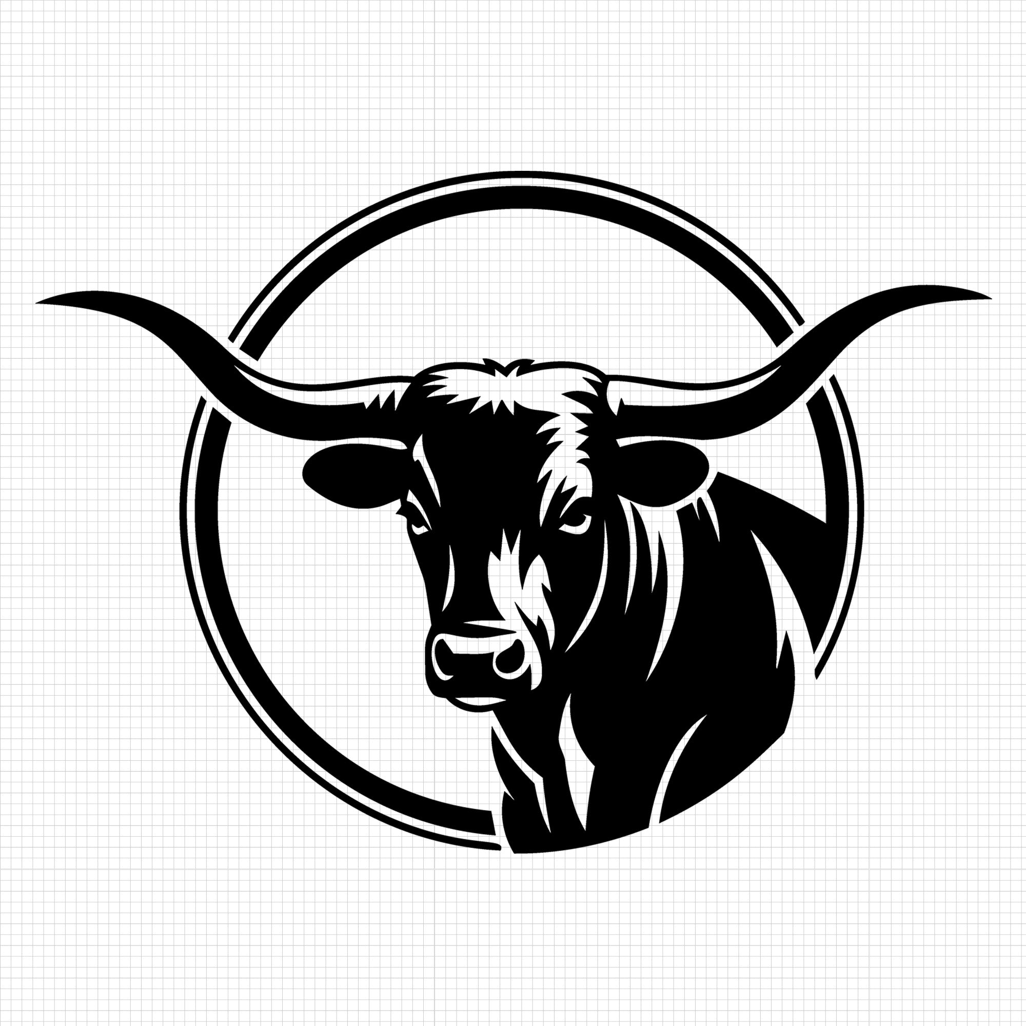 Bull SVG File - Craft House SVG