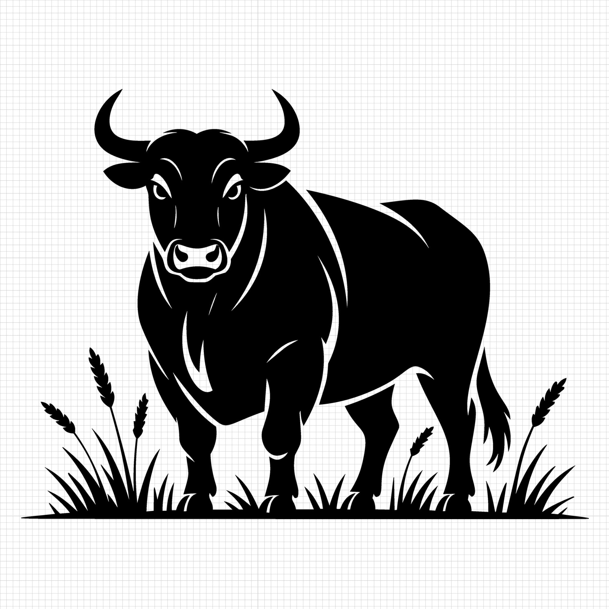 Bull SVG File - Craft House SVG
