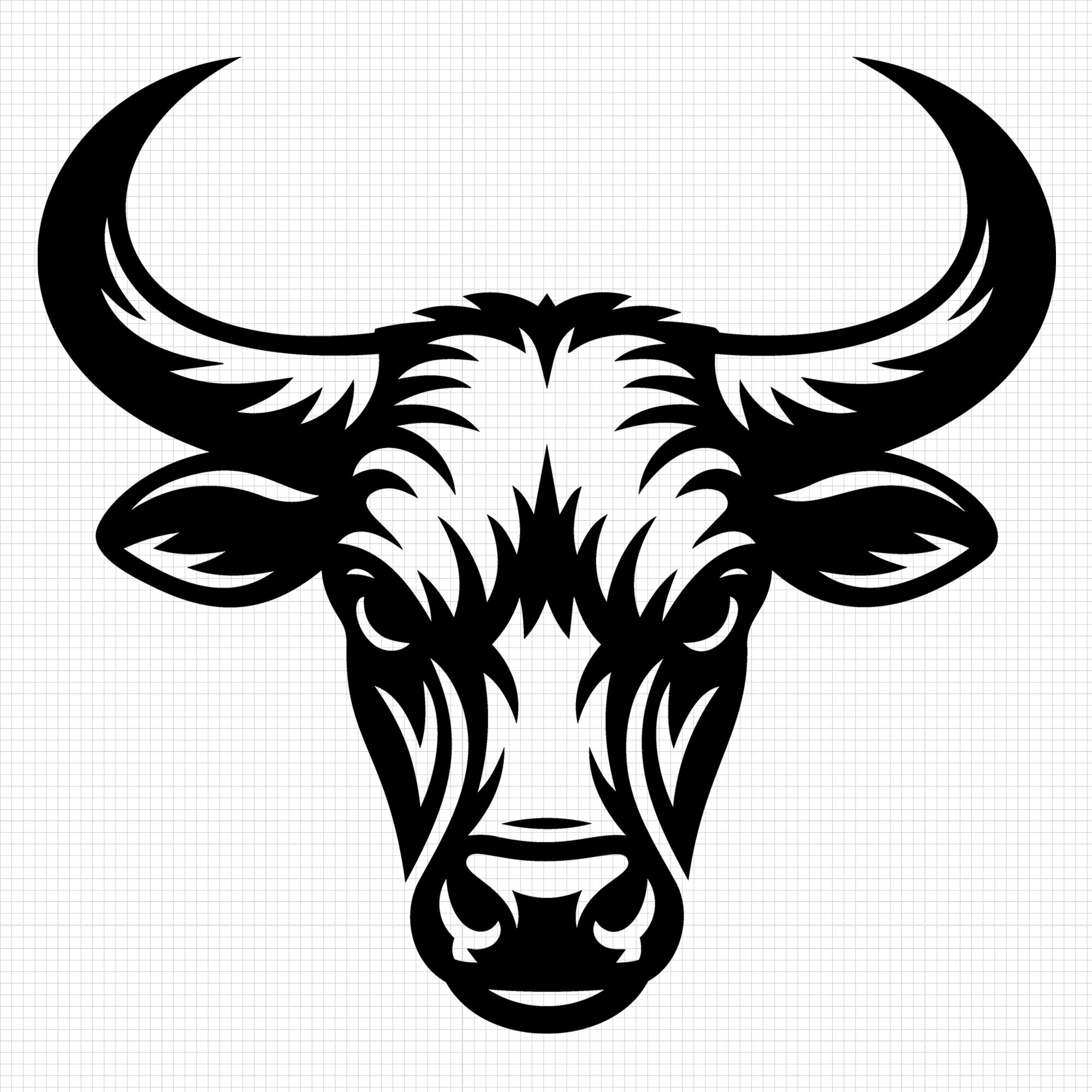 Bull SVG File - Craft House SVG