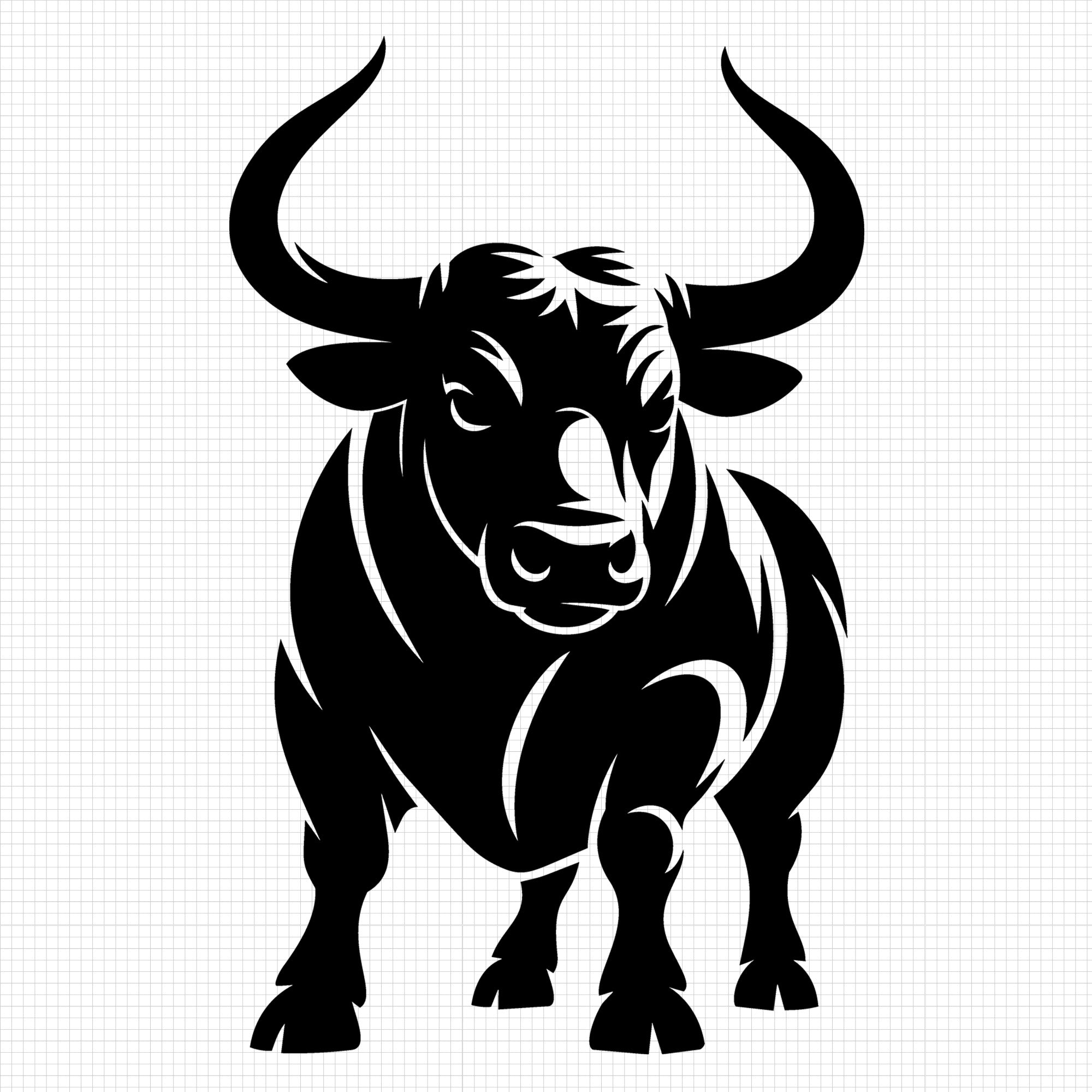 Bull SVG File - Craft House SVG