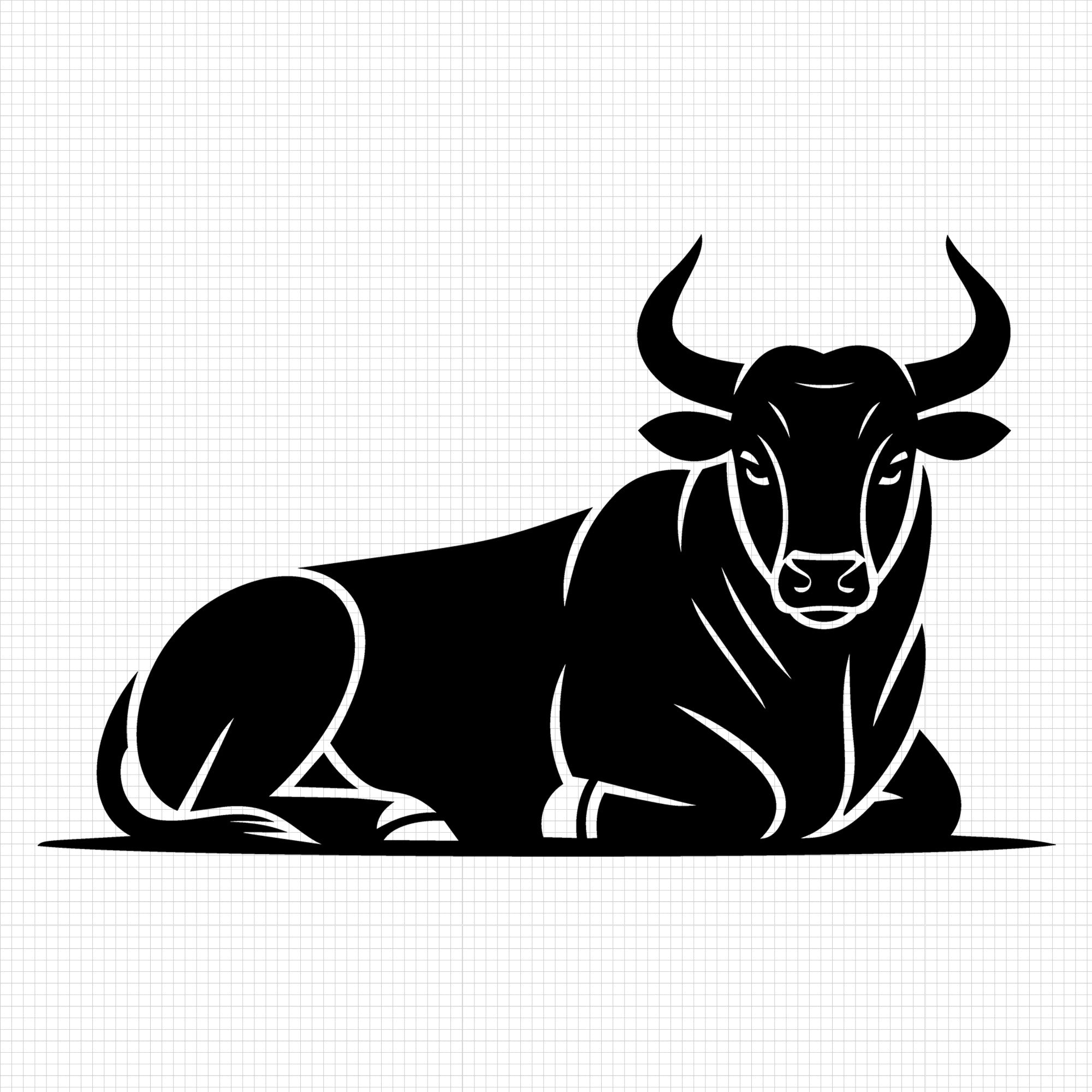 Bull SVG File - Craft House SVG