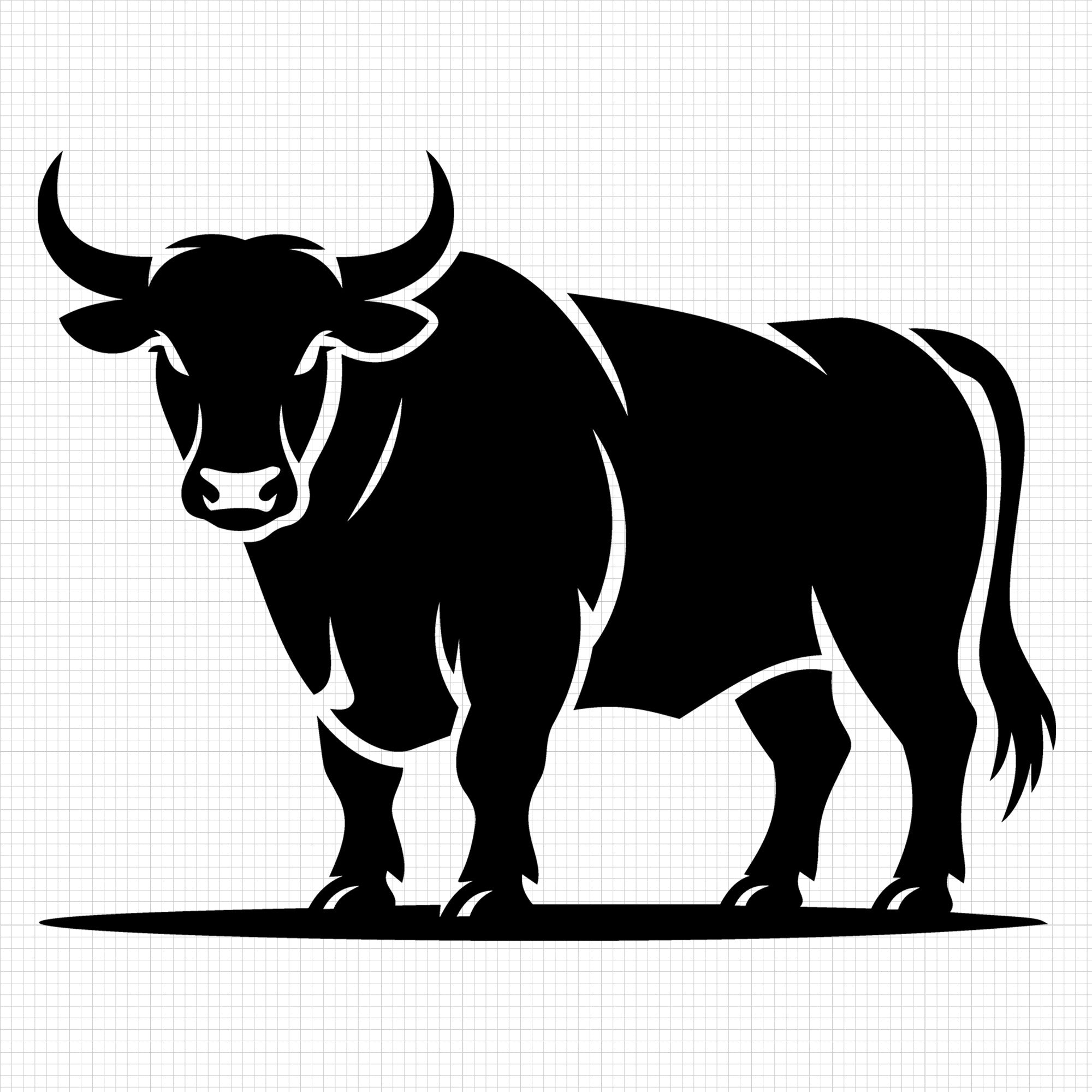 Bull SVG File - Craft House SVG