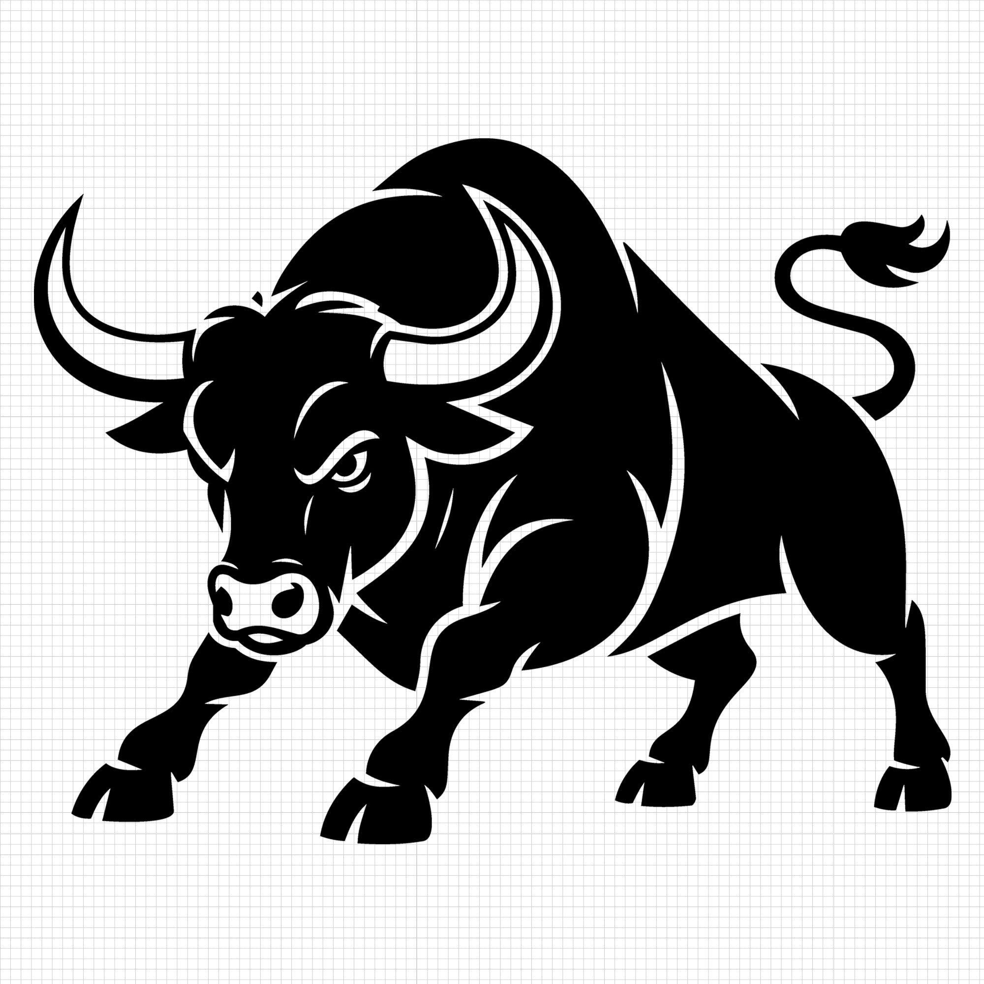 Bull SVG File - Craft House SVG