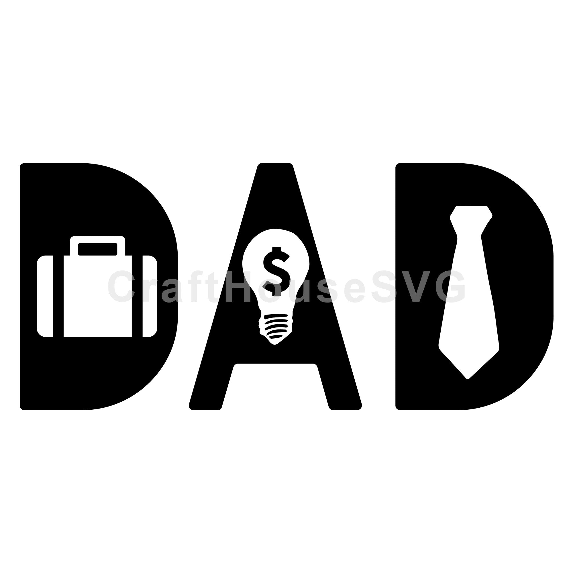 Business Dad SVG