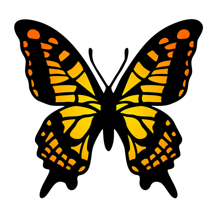 Butterfly SVG design for Cricut, Silhouette, laser cutting, vinyl, sublimation, and craft projects.