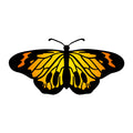 Butterfly SVG design for Cricut, Silhouette, laser cutting, vinyl, sublimation, and craft projects.