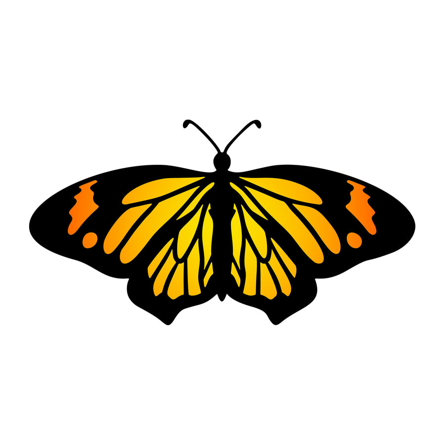 Butterfly SVG design for Cricut, Silhouette, laser cutting, vinyl, sublimation, and craft projects.