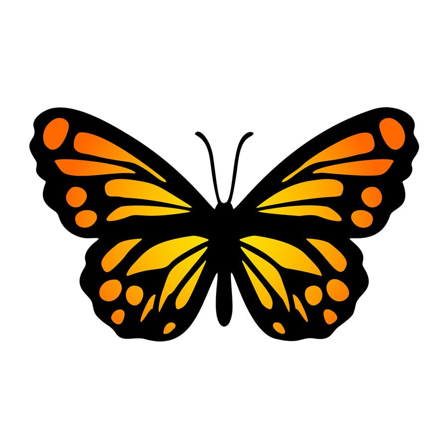 Butterfly SVG design for Cricut, Silhouette, laser cutting, vinyl, sublimation, and craft projects.