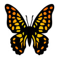 Butterfly SVG design for Cricut, Silhouette, laser cutting, vinyl, sublimation, and craft projects.