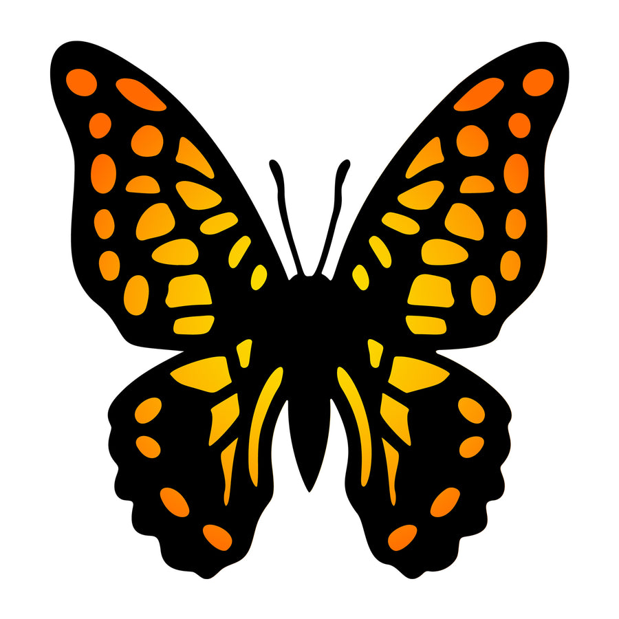Butterfly SVG design for Cricut, Silhouette, laser cutting, vinyl, sublimation, and craft projects.