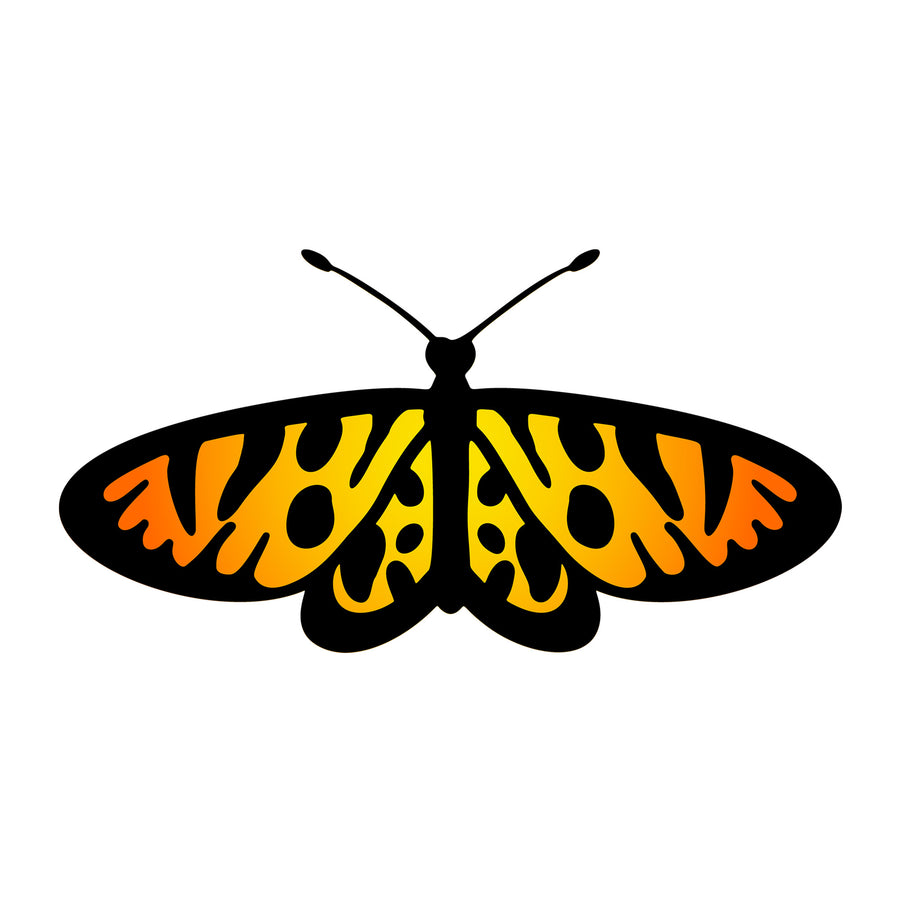 Butterfly SVG design for Cricut, Silhouette, laser cutting, vinyl, sublimation, and craft projects.