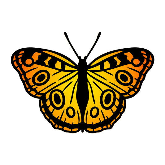 Butterfly SVG design for Cricut, Silhouette, laser cutting, vinyl, sublimation, and craft projects.