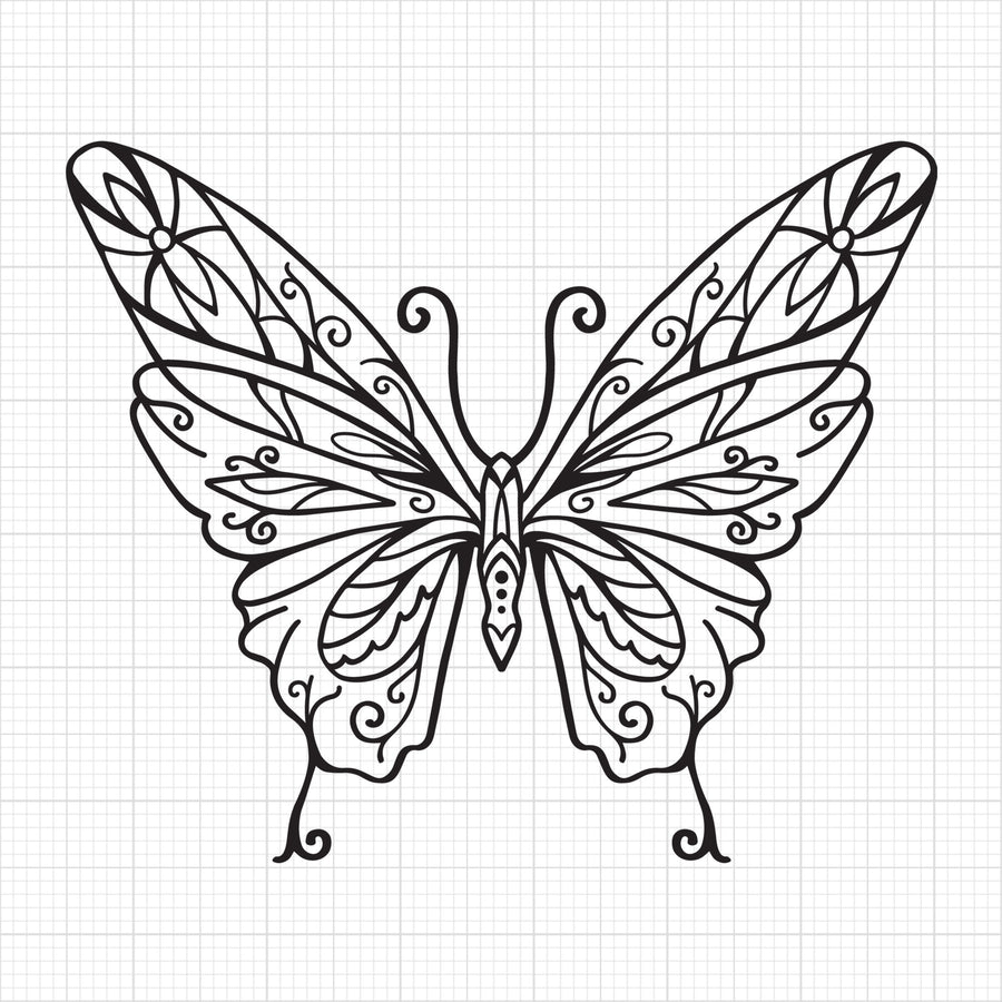Butterfly Mandala
