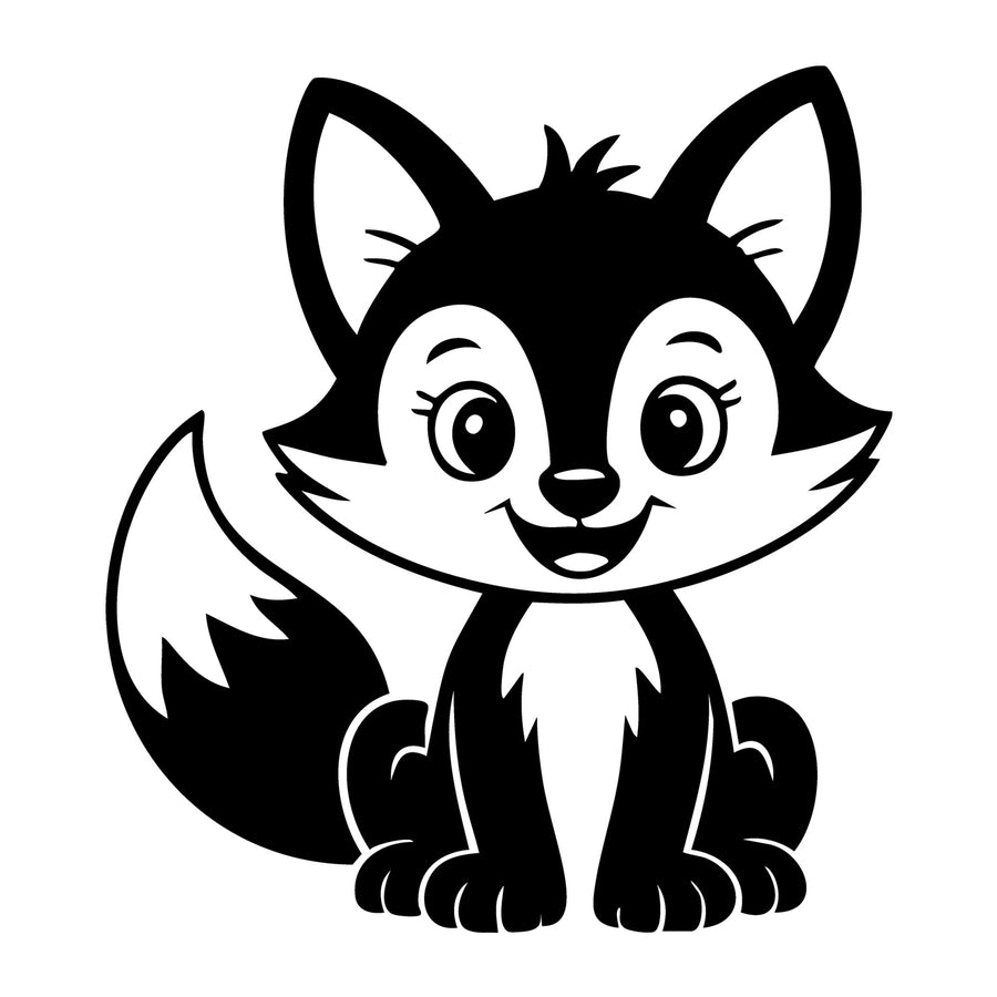 Cartoon Fox SVG