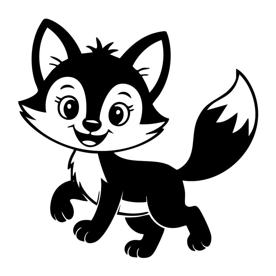 Cartoon Fox SVG