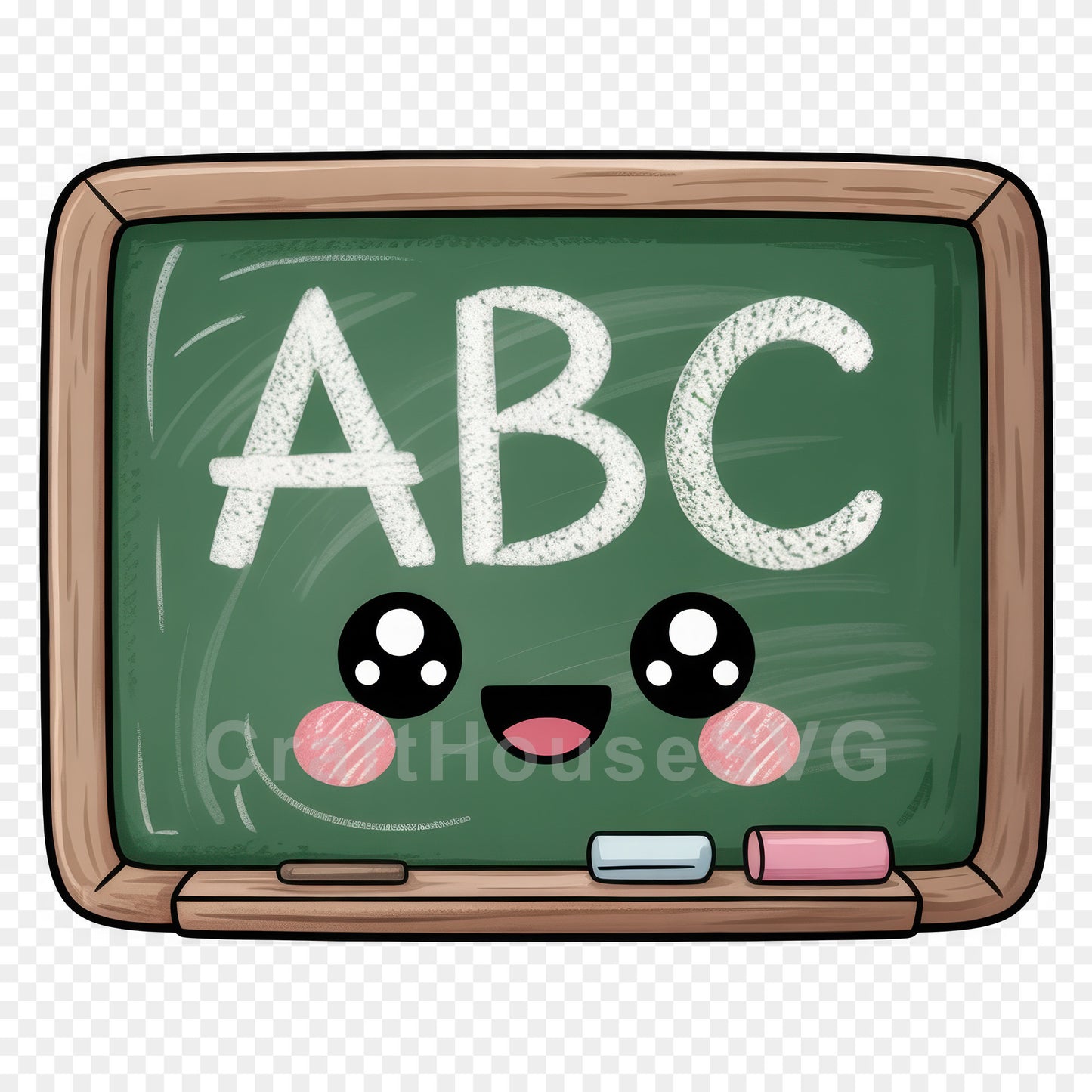 Kawaii Back to School Clipart Bundle