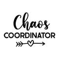 Chaos Coordinator SVG design for Cricut, Silhouette, laser cutting, vinyl, sublimation, teacher, and school craft projects.