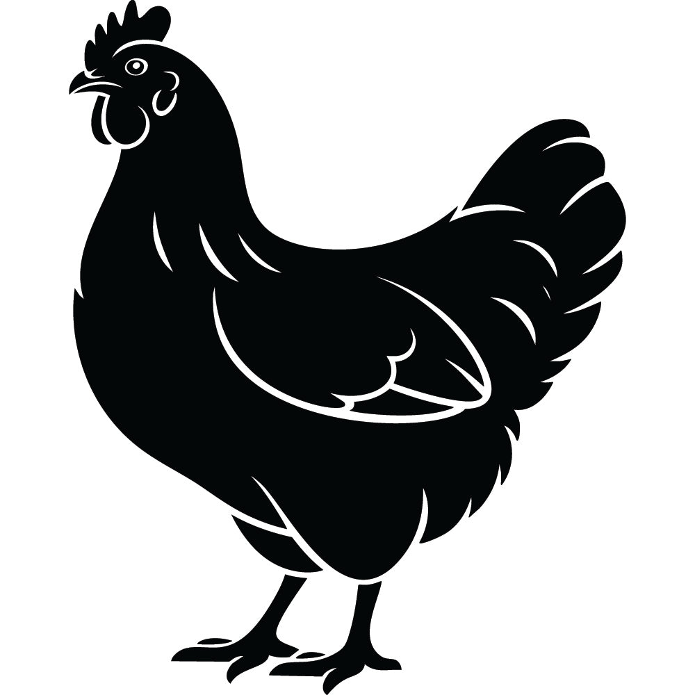 Chicken SVG File SVG DXF EPS PNG - Craft House SVG