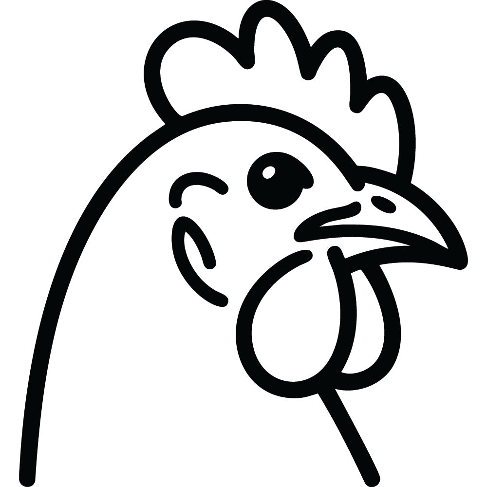 Chicken SVG File SVG DXF EPS PNG - Craft House SVG