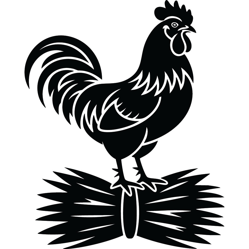 Chicken SVG File SVG DXF EPS PNG - Craft House SVG