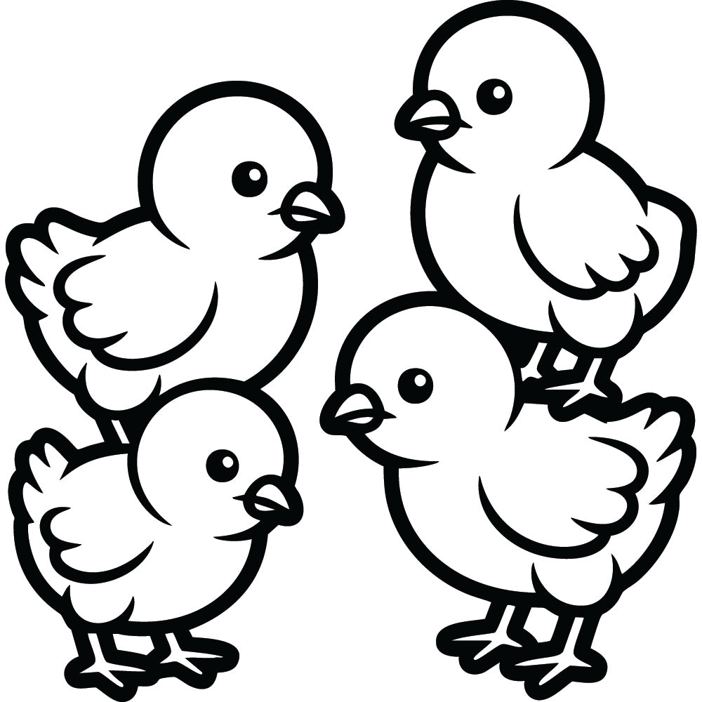 Chicken SVG File SVG DXF EPS PNG - Craft House SVG