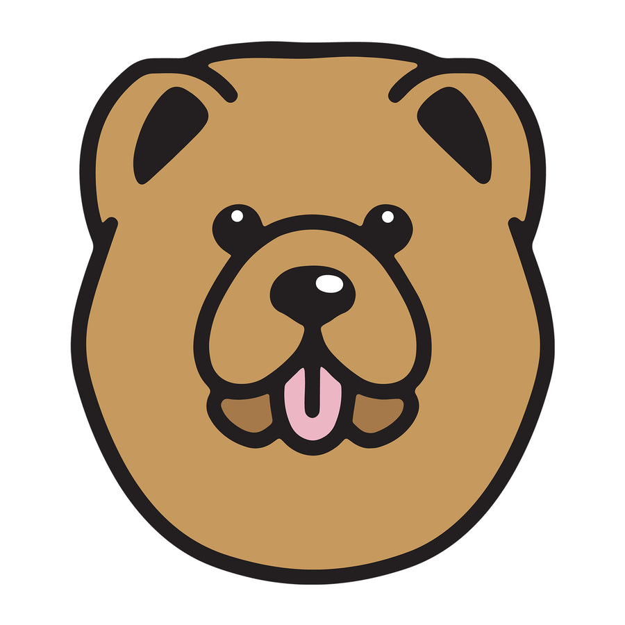 Chow Chow SVG dog design for Cricut, Silhouette, laser cutting, vinyl, sublimation, and pet craft projects.