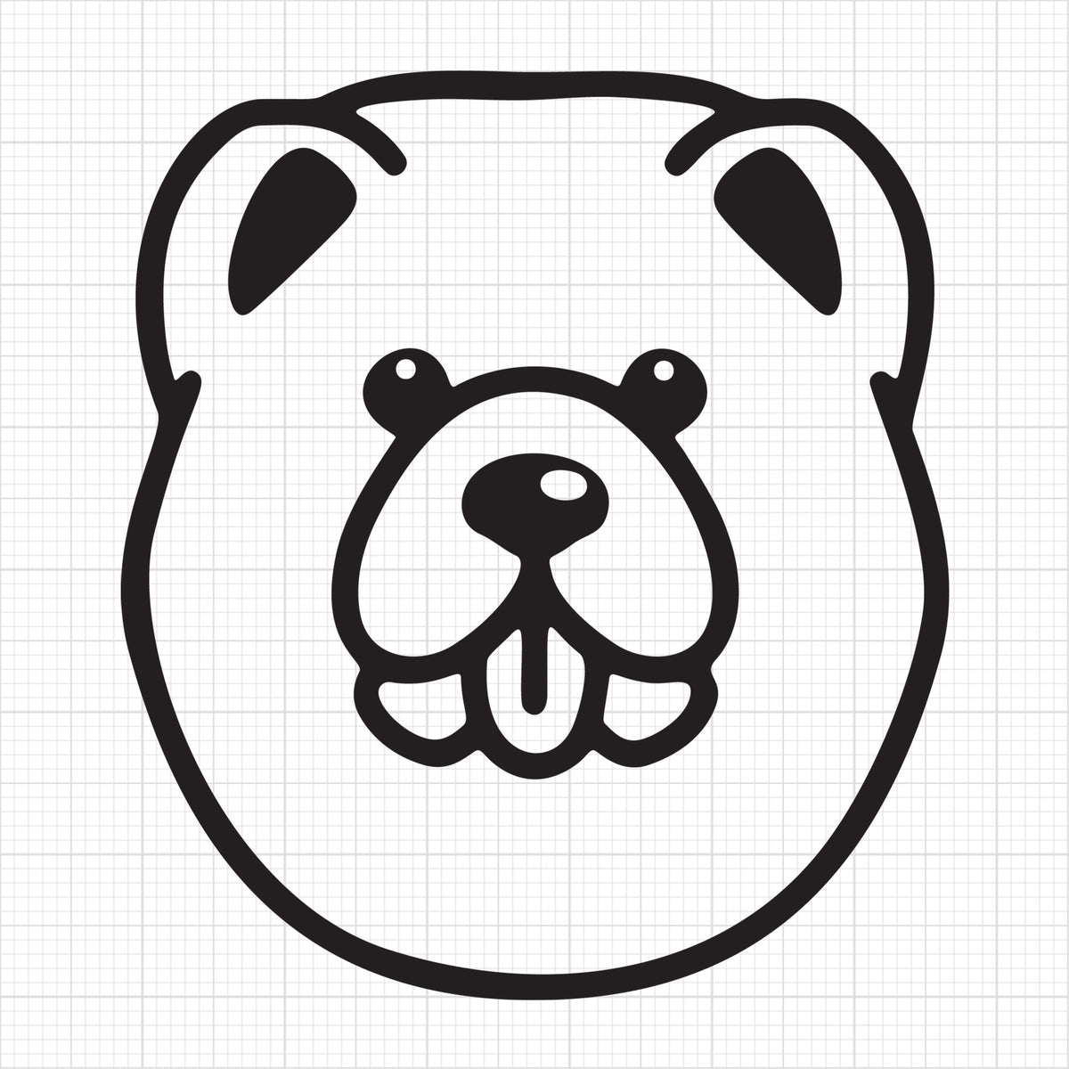 Chow Chow Outline