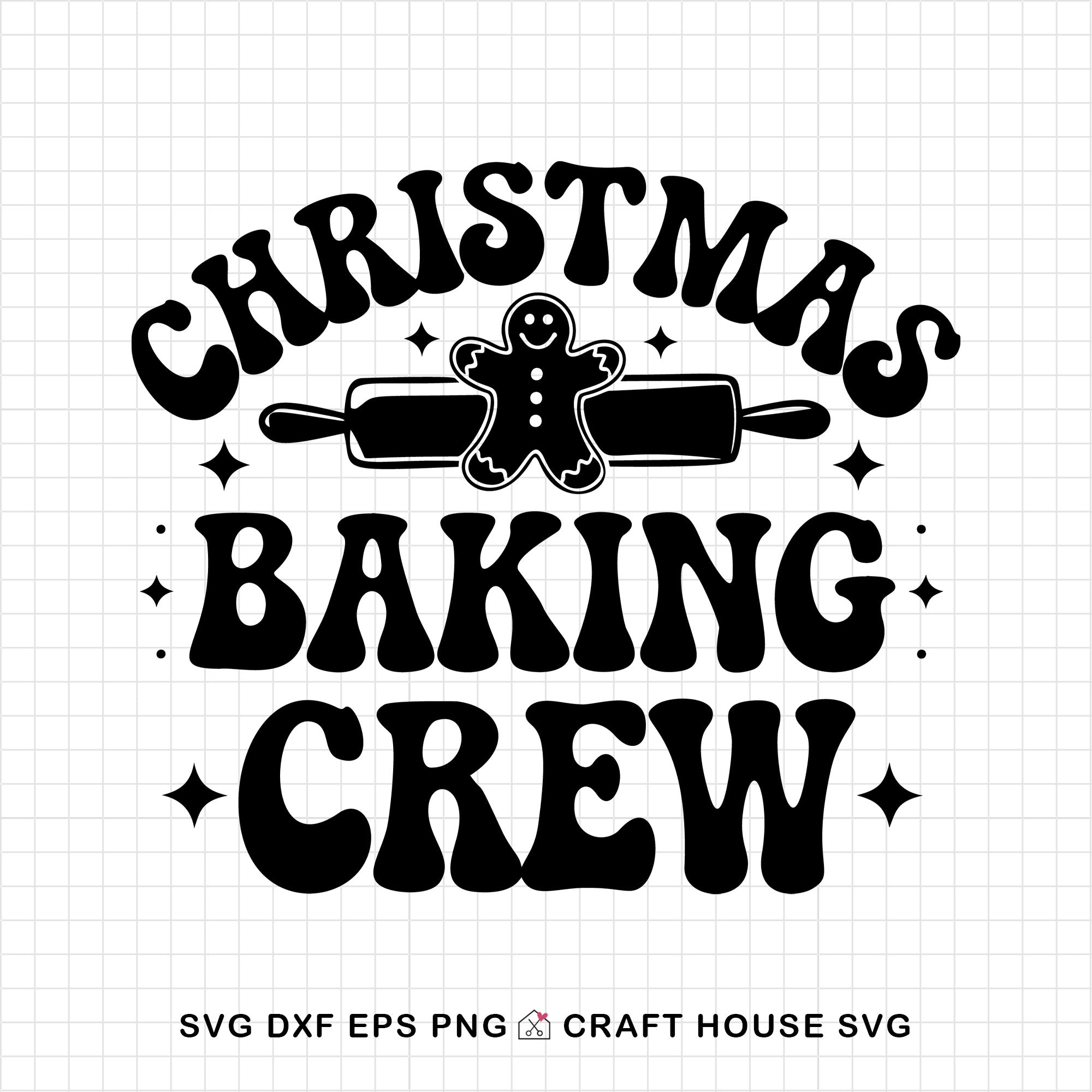 Christmas Baking Crew SVG