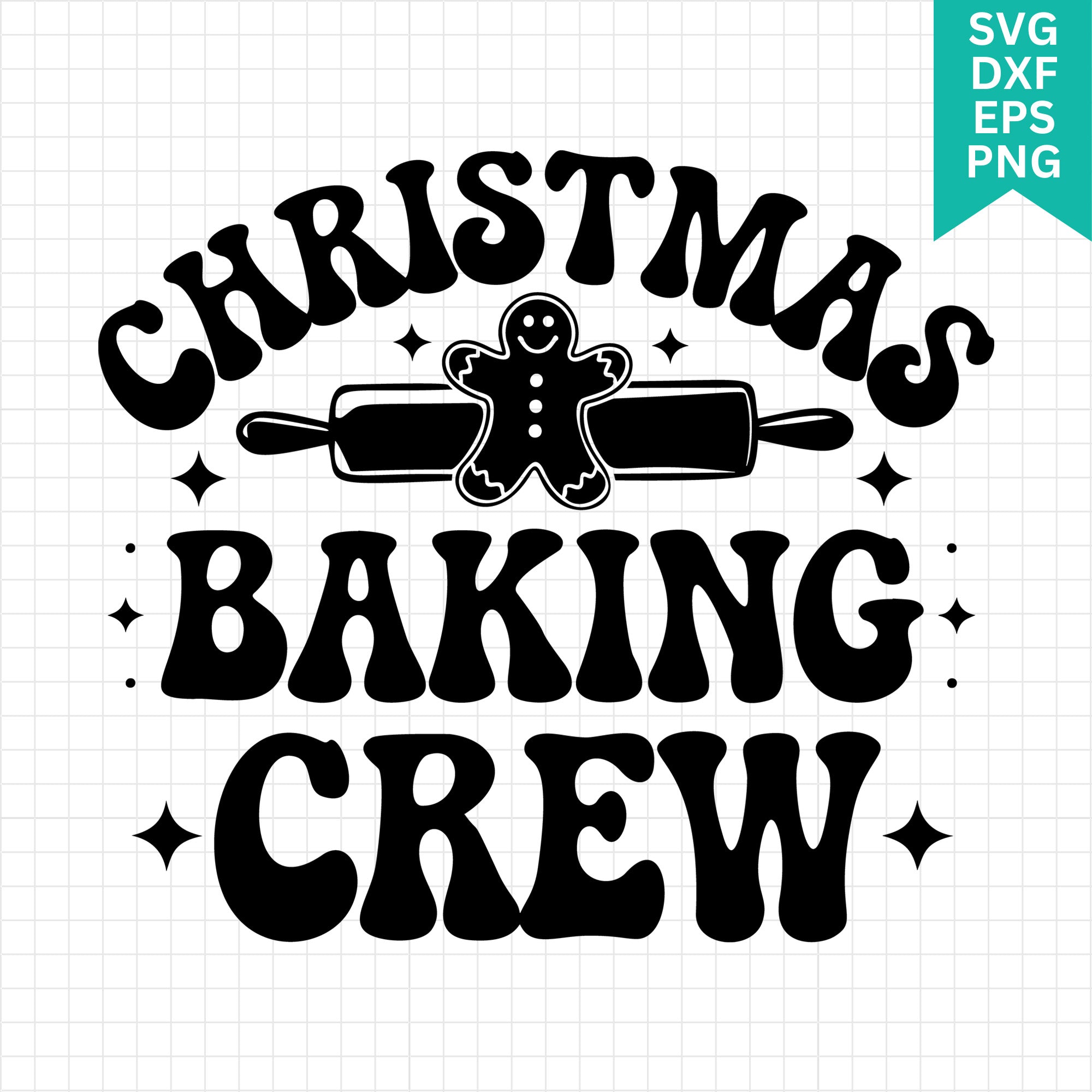 Christmas Baking Crew SVG