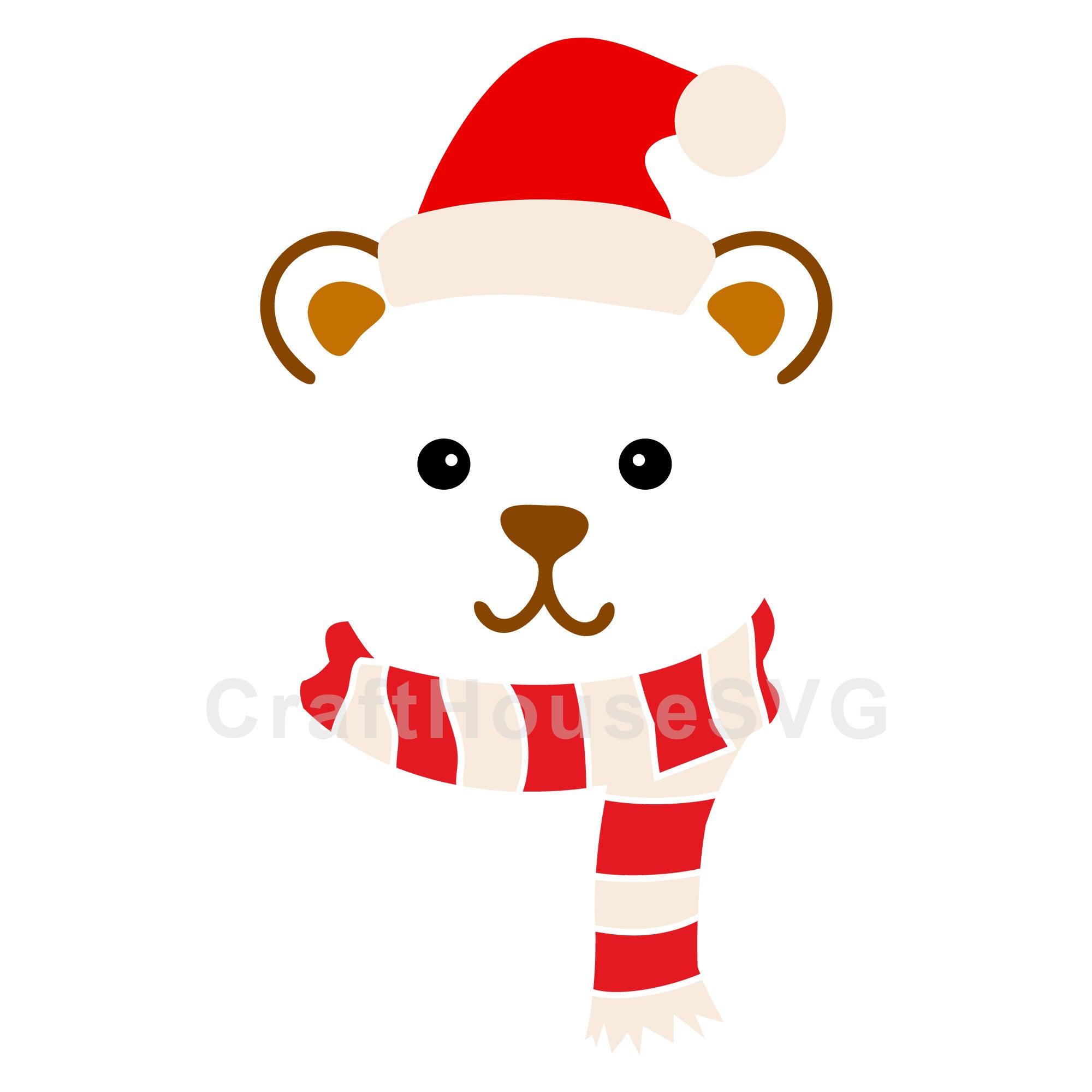 Bear Chritsmas SVG | M42F1