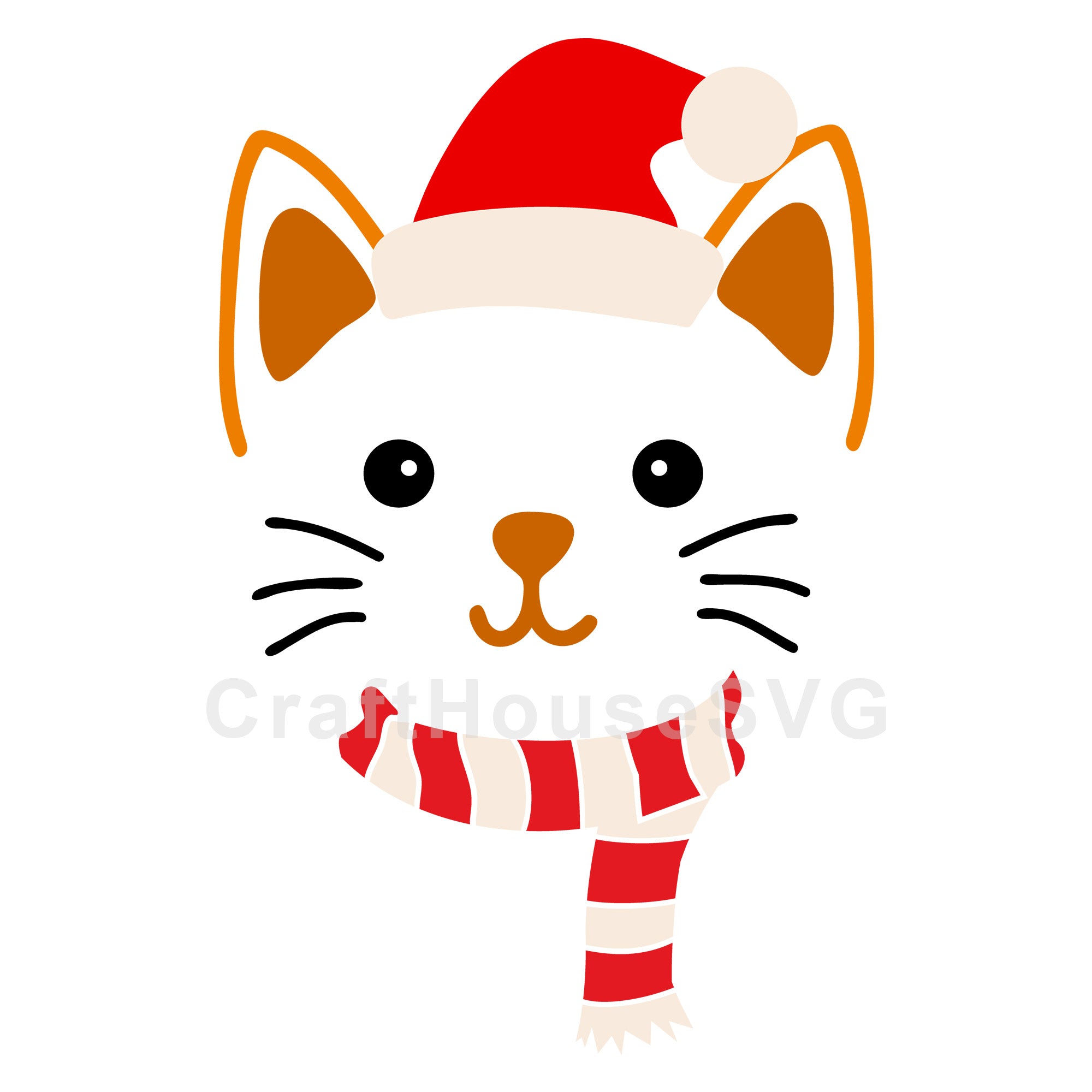 Cat Chritsmas SVG | M42F3