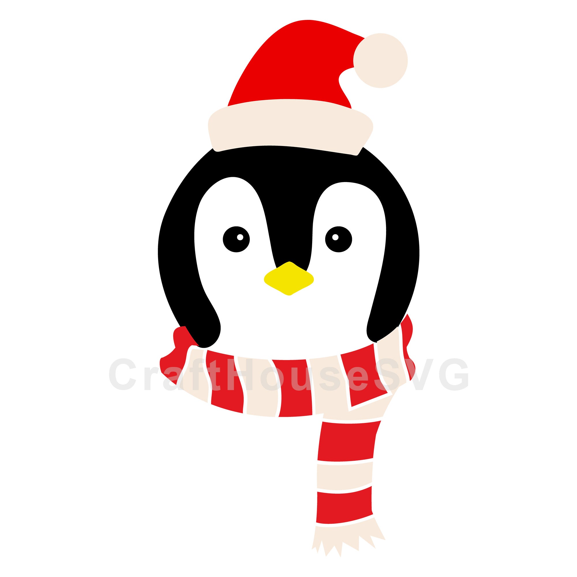 Penguin Chritsmas SVG | M42F10