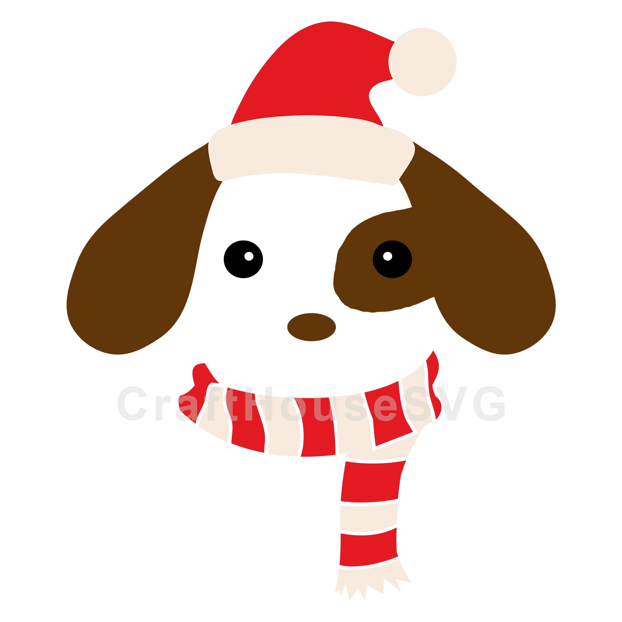 Puppy Chritsmas SVG | 2 Chritsmas SVG | M42F13