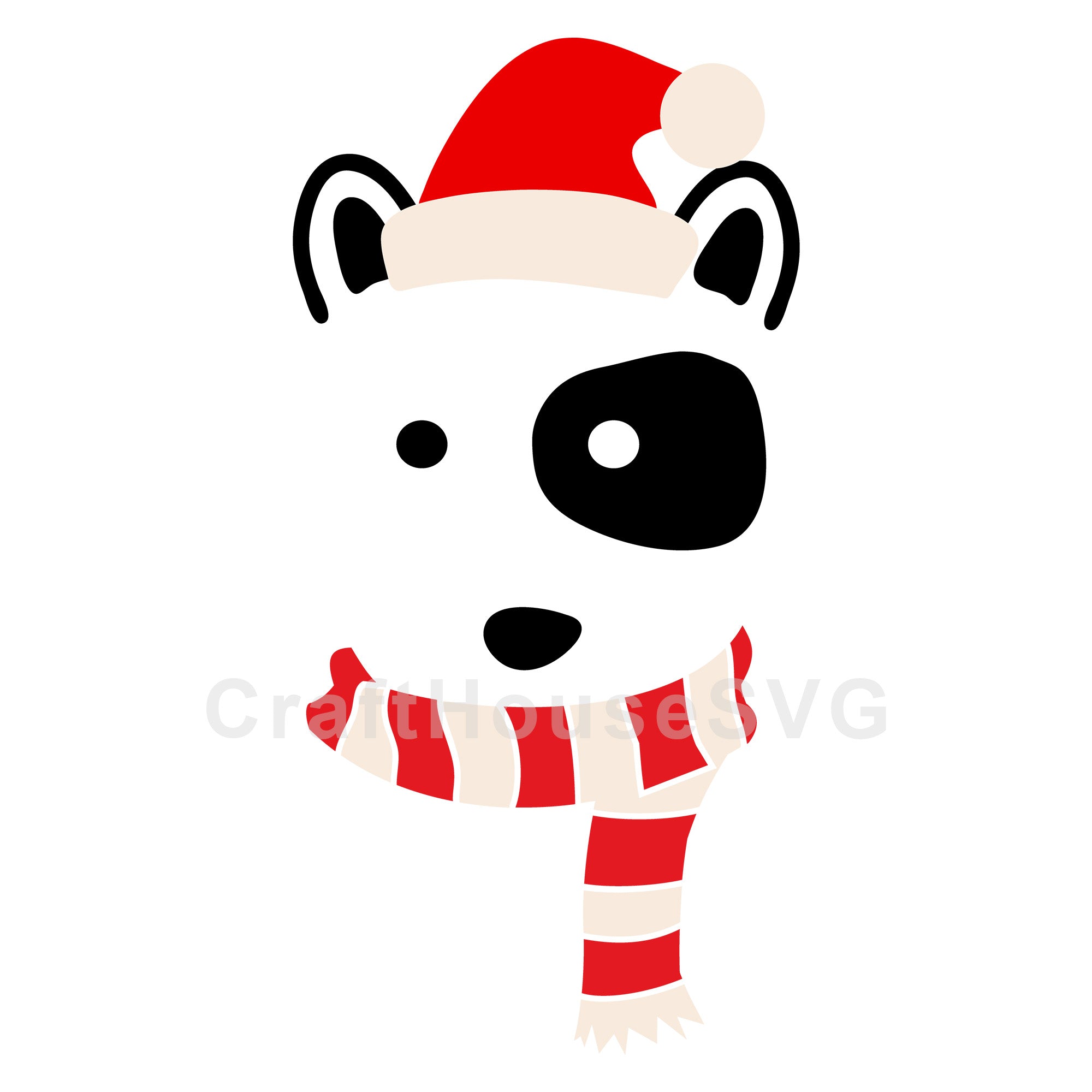 Puppy Chritsmas SVG | 3 Chritsmas SVG | M42F14