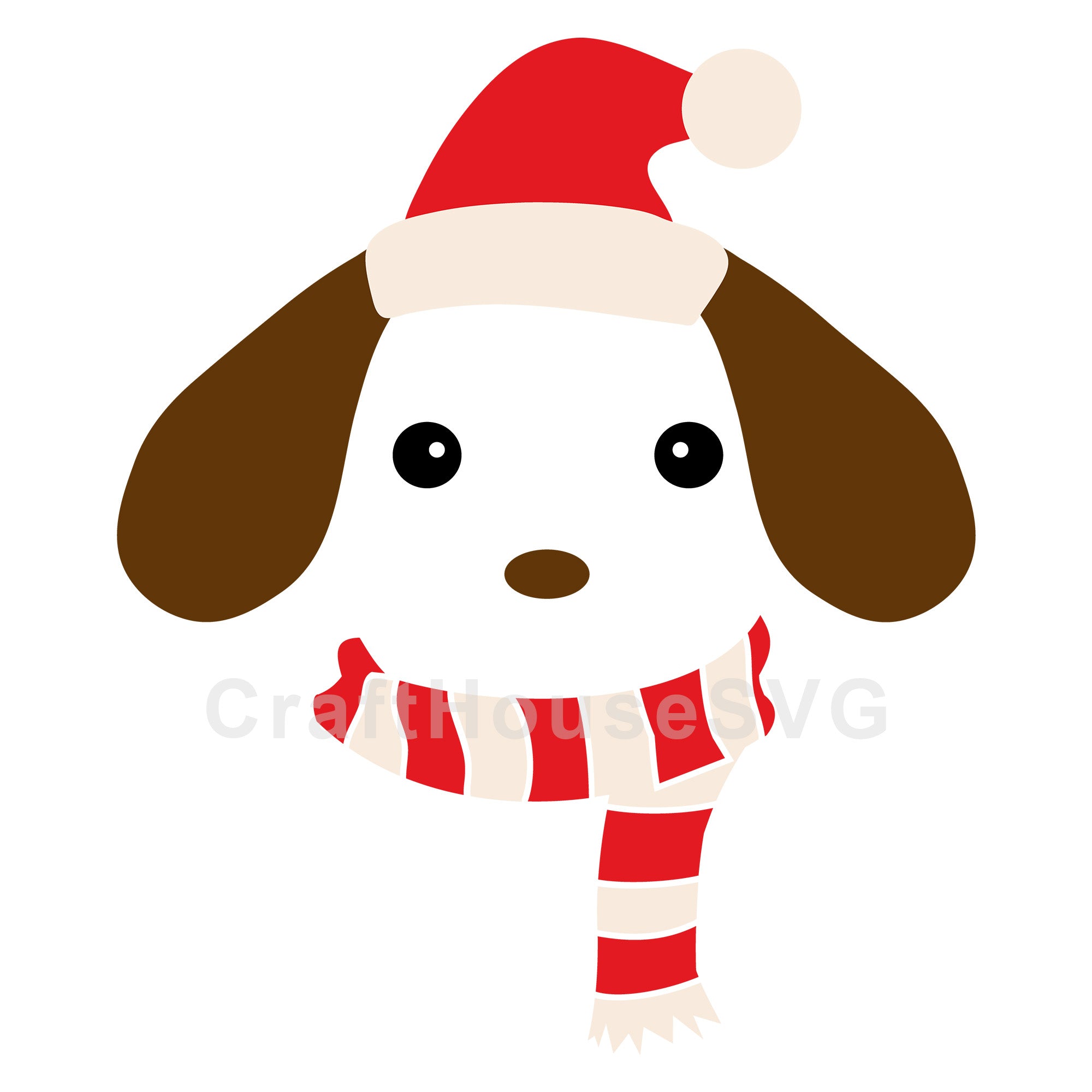 Puppy Chritsmas SVG | M42F12