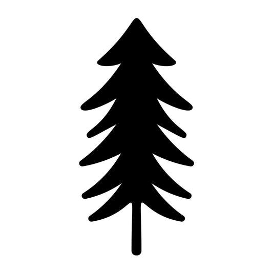 Christmas Tree SVG design for Cricut, Silhouette, laser cutting, vinyl, sublimation, and holiday craft projects.