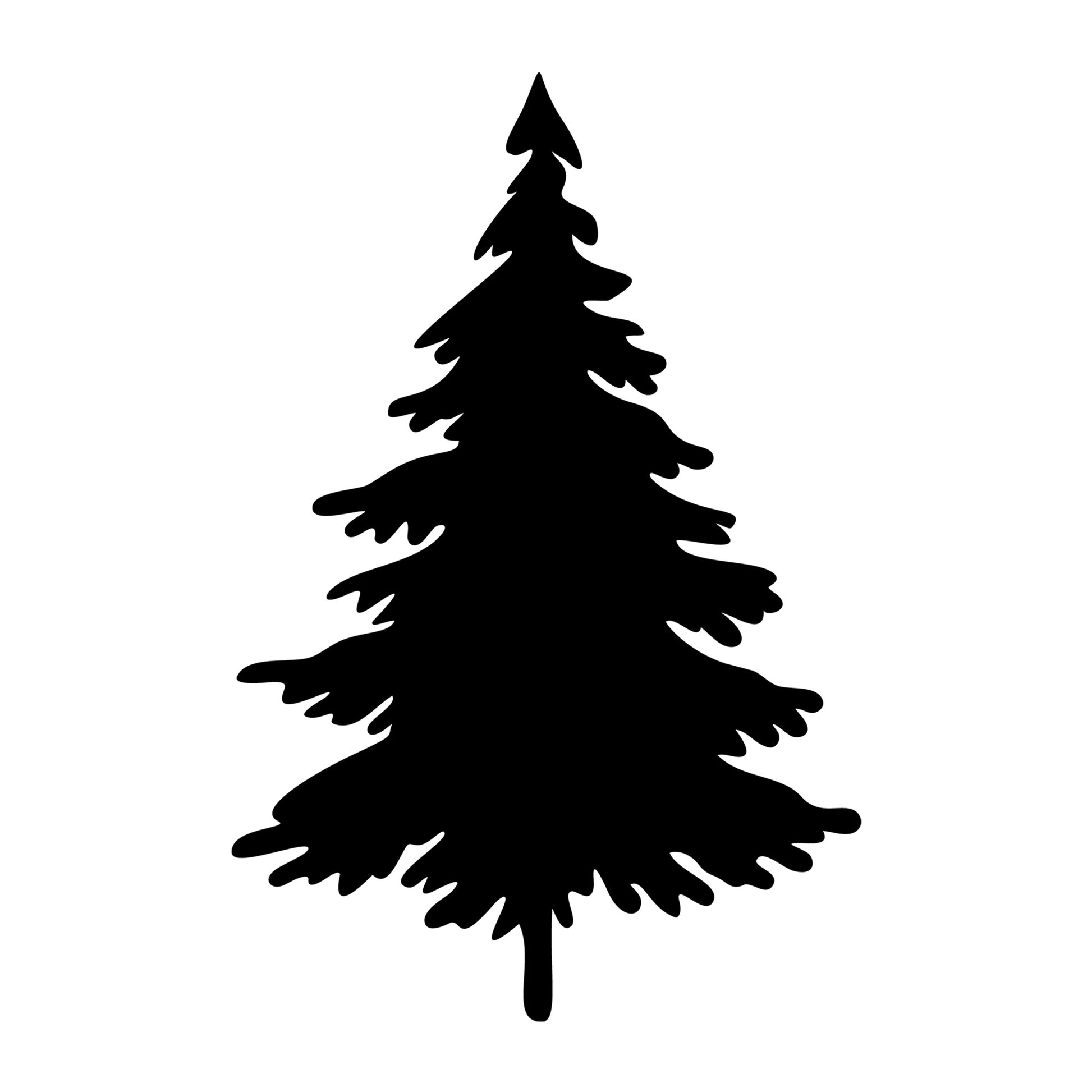 Christmas Tree SVG design for Cricut, Silhouette, laser cutting, vinyl, sublimation, and holiday craft projects.
