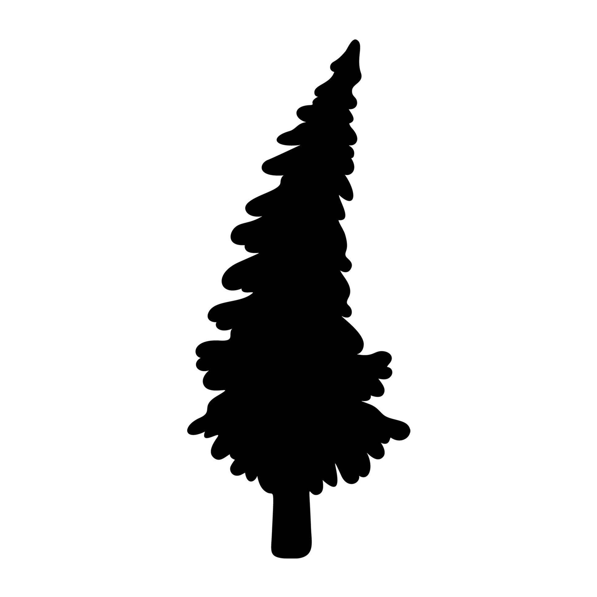 Christmas Tree SVG design for Cricut, Silhouette, laser cutting, vinyl, sublimation, and holiday craft projects.