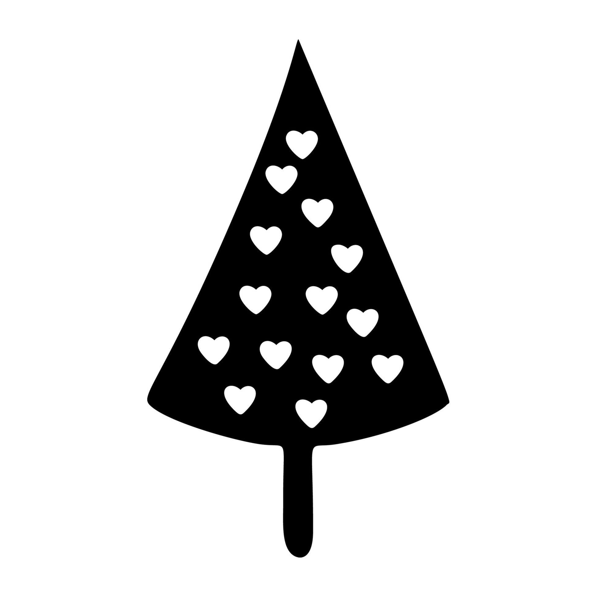 Christmas Tree SVG design for Cricut, Silhouette, laser cutting, vinyl, sublimation, and holiday craft projects.