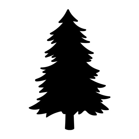 Christmas Tree SVG design for Cricut, Silhouette, laser cutting, vinyl, sublimation, and holiday craft projects.