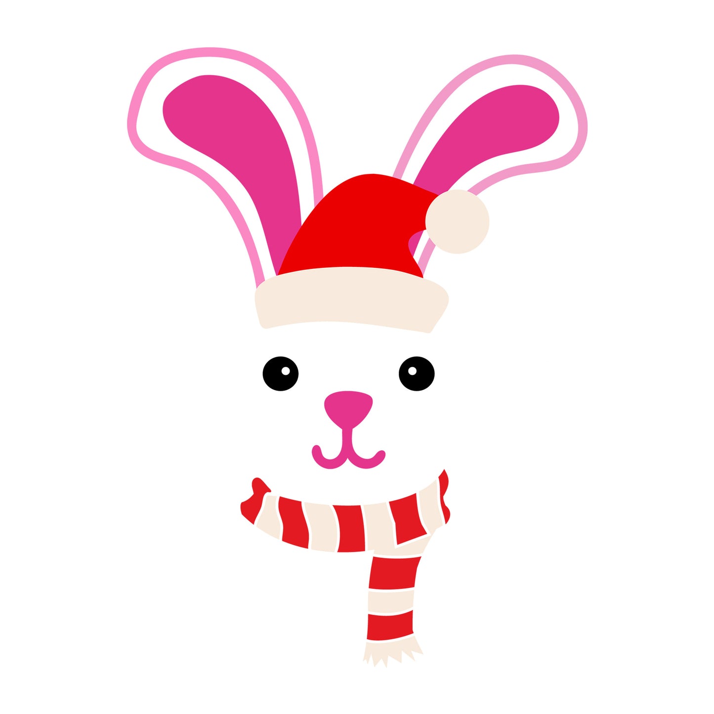 Christmas Bunny SVG