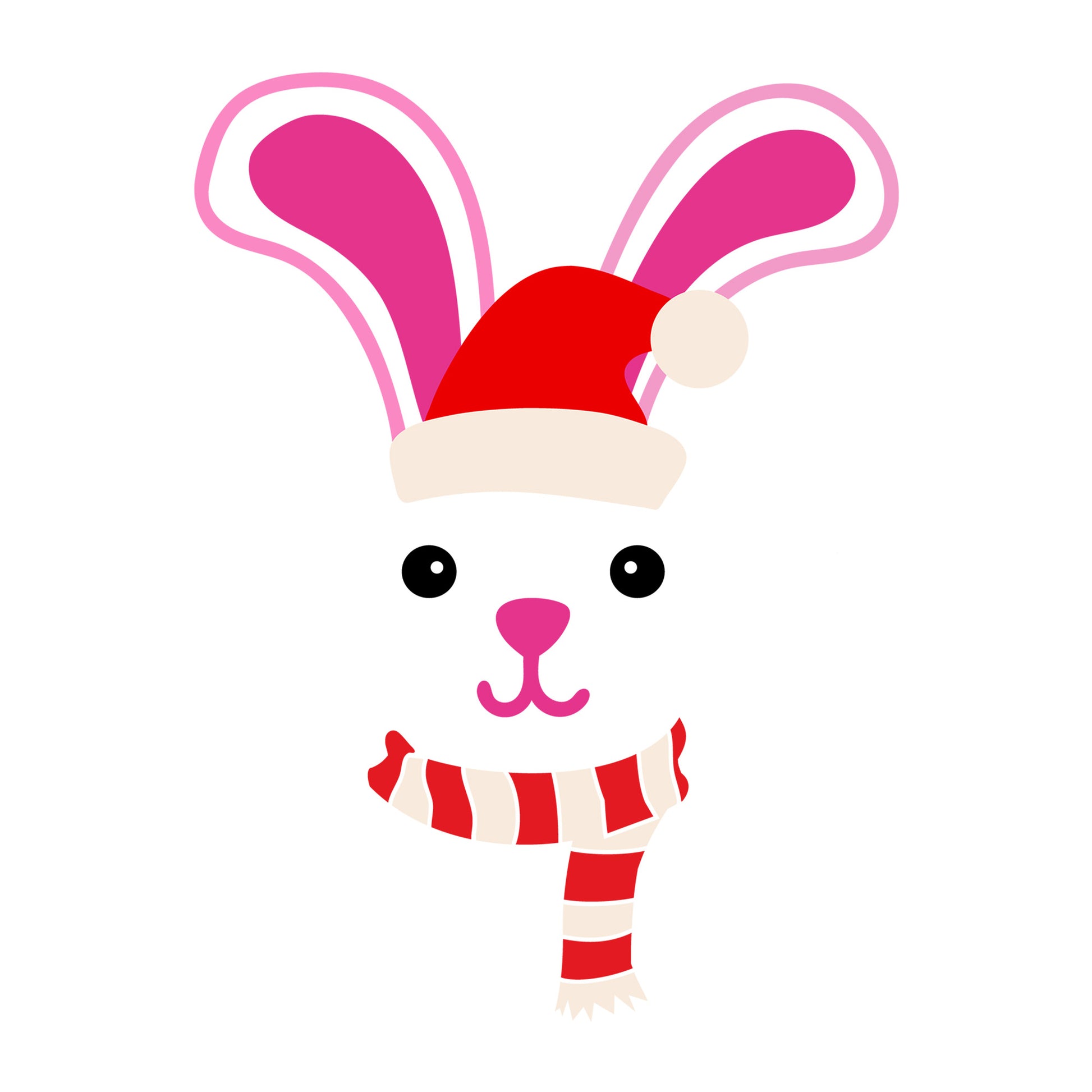 Christmas Bunny SVG