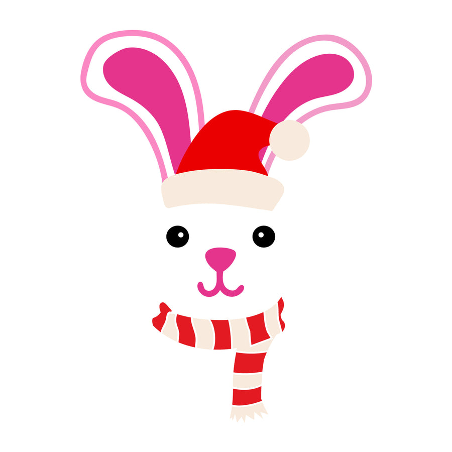 Christmas Bunny SVG