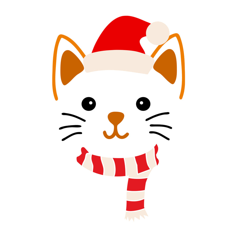 Christmas Cat SVG